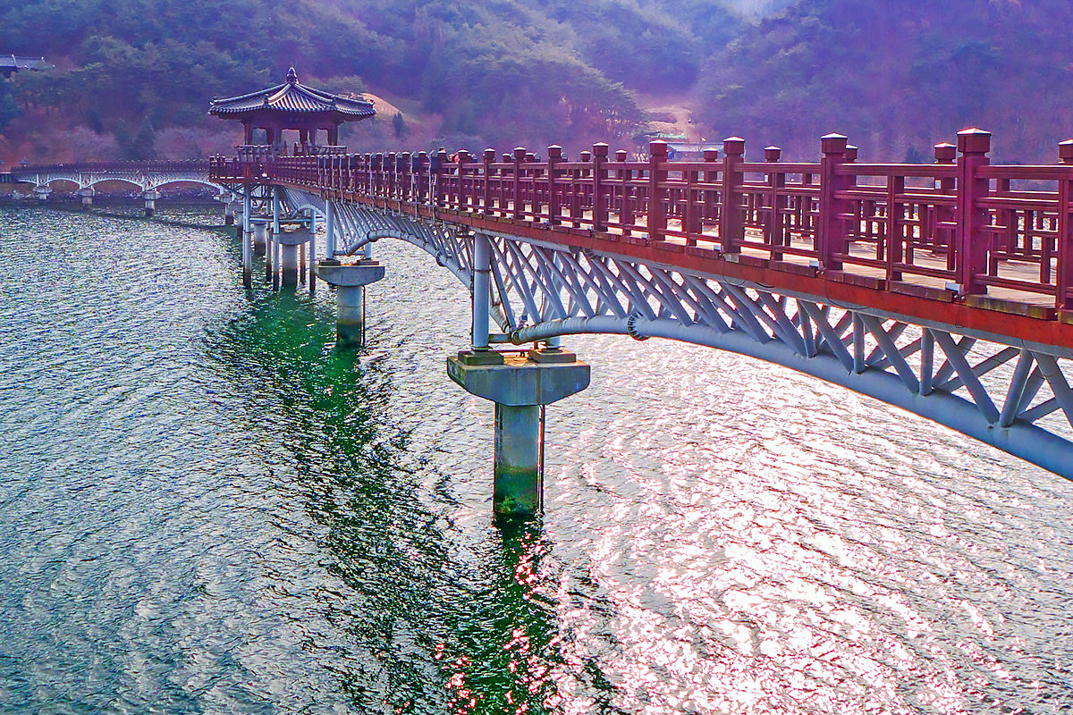 Wollyeongo Bridge, длина моста
